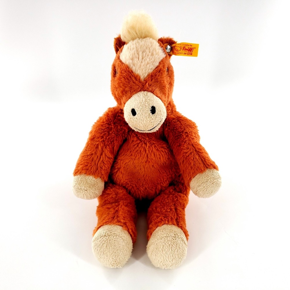Steiff Soft Cuddly Friends Gola Dangling Horse 12" Plush Stuffed Animal 075865